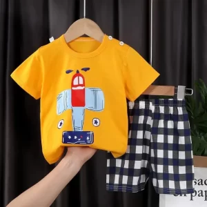 baby soft cotton export quality t-shirt set