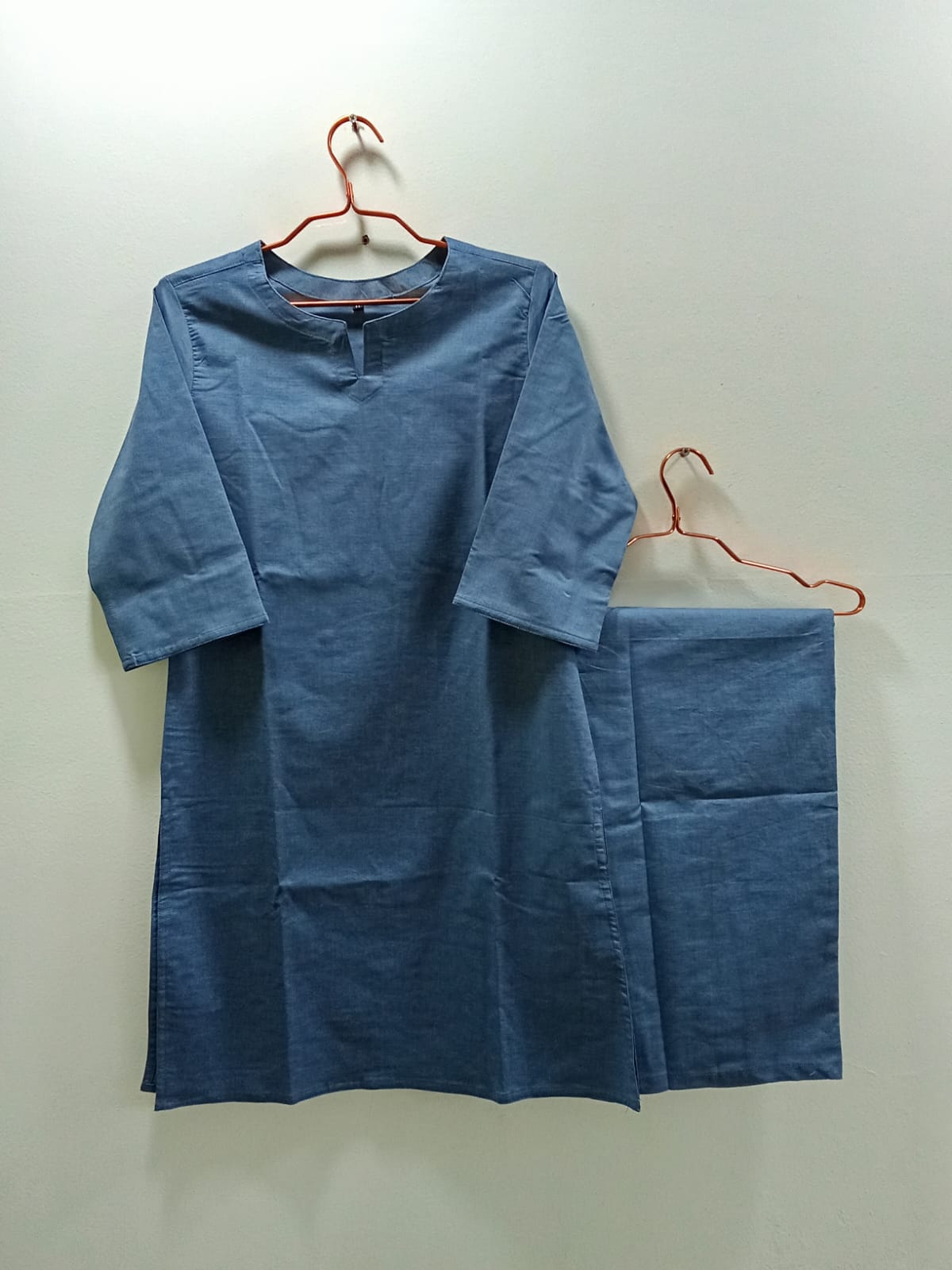 Elegant Women’s Solid Remi Cotton Cot Set – Casual Comfort Wear (2 Pcs) - Image 3