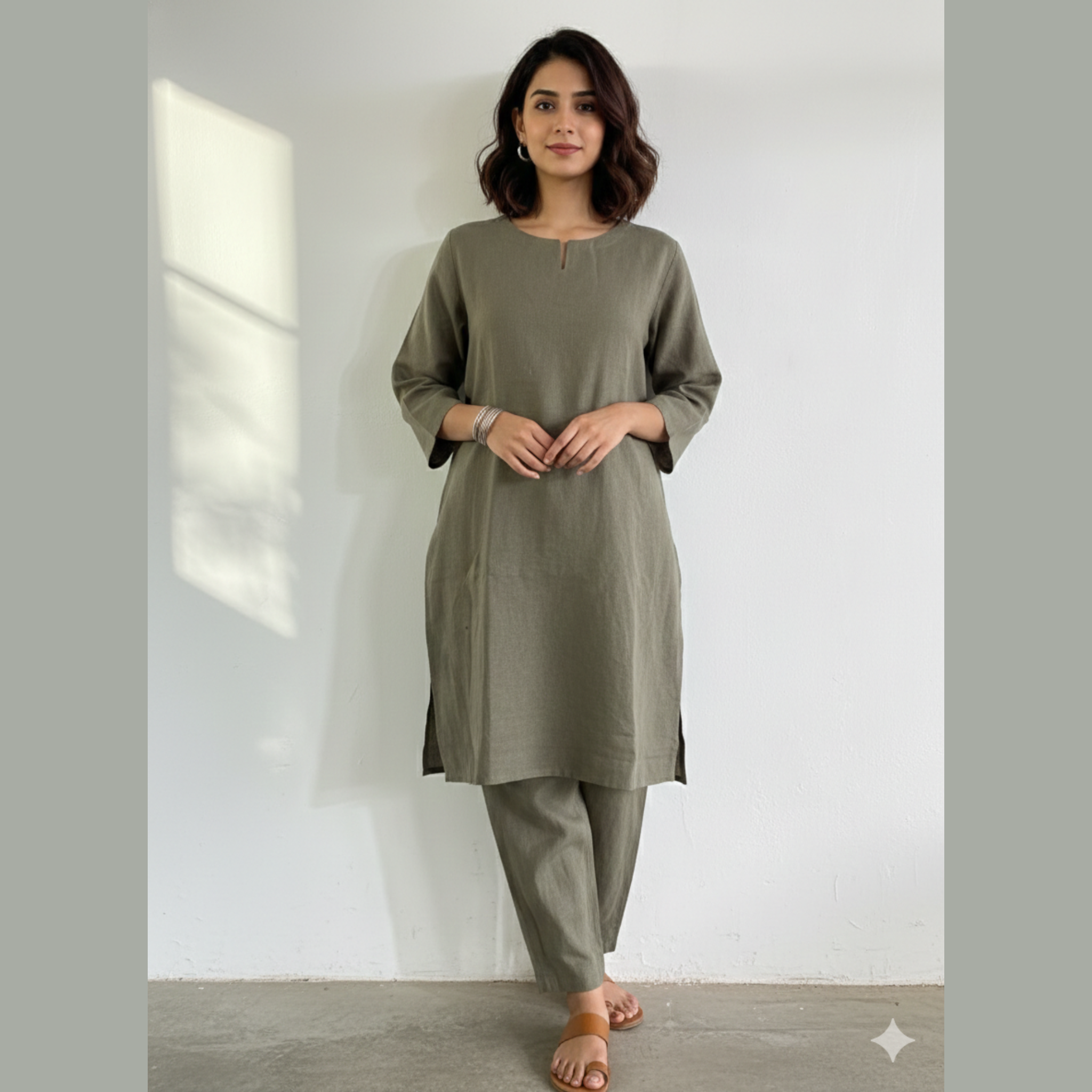 Women’s Floral Cotton Co-ord Set - 2 piece